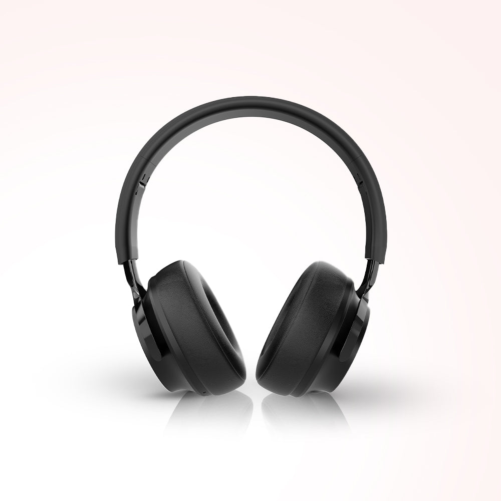 Lycka Fusion PRO Premium Bluetooth Fashionable Headphones, Tuned Equalizer, 40mm Speaker, 50 Hours Longest Playback with 500 mAh Battery (RED)