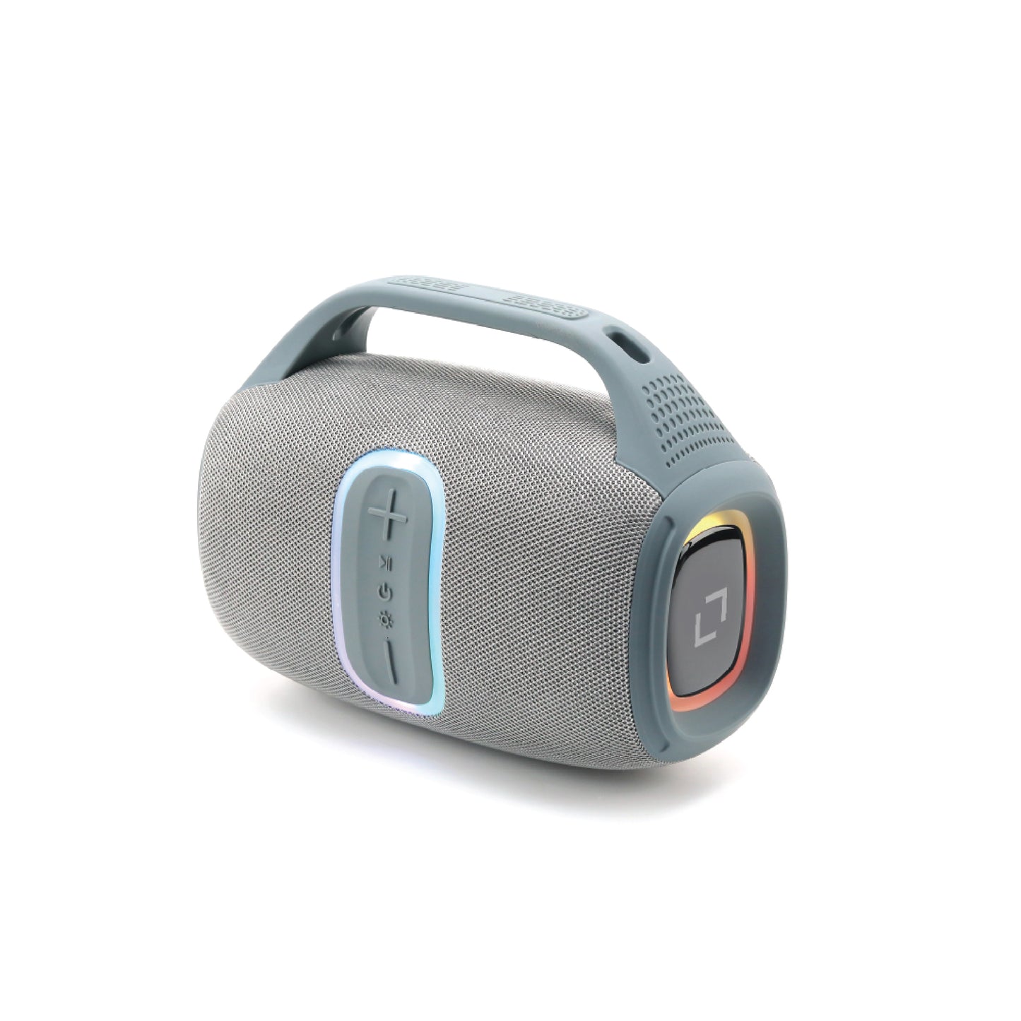 Lycka Thunder Box Speaker, Bass UP2.0 Hi-Fi Stereo 78mm Speaker size, RGB lights, 3600 mAh Battery (Black)