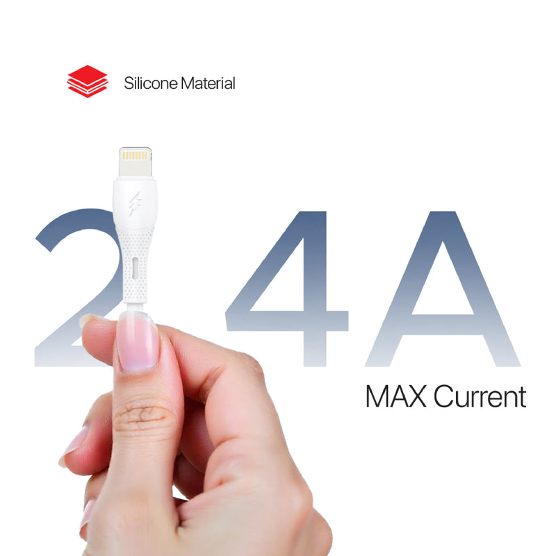 Lycka Cord Lite Lightning Cable – 1 Meter USB to Lightning Fast Charging & Data Sync Cable