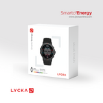 Lycka Smarto Energy Waterproof Full Touch Smartwatch with 1.39” HD TFT Display & Standby time: 10-15 with Magnetic Charging days