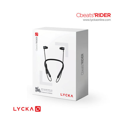 Lycka Cbeats ‘RIDER – 120H PowerPlay Wireless Audio with 10mm speaker drivers and 900mAh high-capacity battery