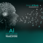 Lycka Smart AI Buds Intelligent Sound, All-Day Power with Bluetooth Version: 5.4 and Battery Capacity: 40mAh (Earbud), 400mAh (Charging Case)