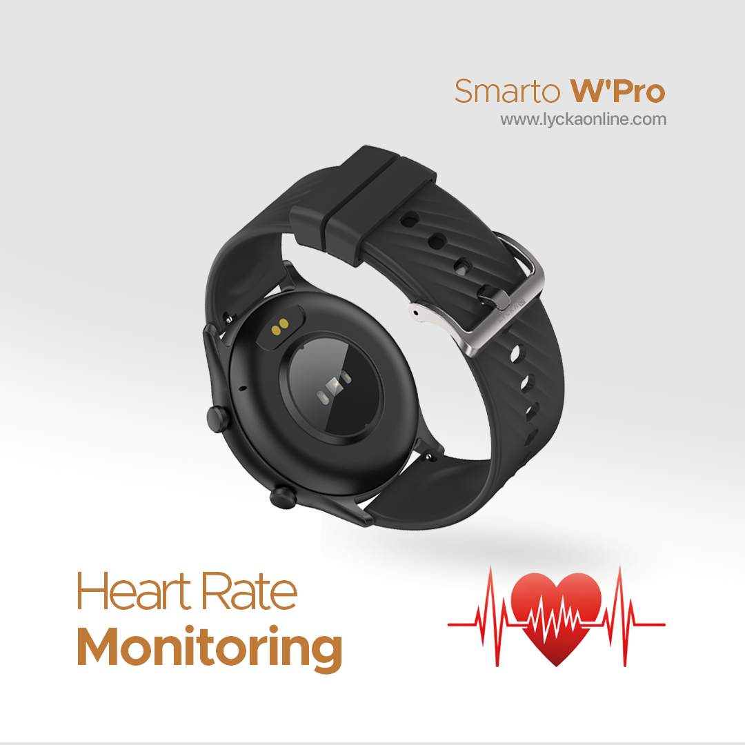 Lycka Smarto W’Pro – The Next-Gen Smartwatch with Style, Power & Precision and Standby time: 10-15 days Using time: 5-7 days