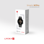 Lycka Smarto W’Pro – The Next-Gen Smartwatch with Style, Power & Precision and Standby time: 10-15 days Using time: 5-7 days
