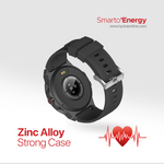 Lycka Smarto Energy Waterproof Full Touch Smartwatch with 1.39” HD TFT Display & Standby time: 10-15 with Magnetic Charging days