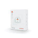 Lycka Boost 30W GaN Travel Adapter, 1 PD Type - C Port, 1 QC USB - A Port, Max 30W Output