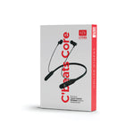 Lycka C Beats Core Bluetooth Neck Band, 360° Rotation, 25 Hours Playback, Touch Control with Type-C Charging (Black)