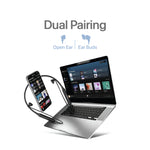 Lycka C Beats Q30 Bluetooth Neck Band, Dual Pairing, Direct plug in charging technology, 30 Hours Music time, 250 mAh Battery (Black)