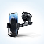 Lycka Clutch H06 – One-Hand Docking Car Mount with 360° Rotation & Never-Drop Suction