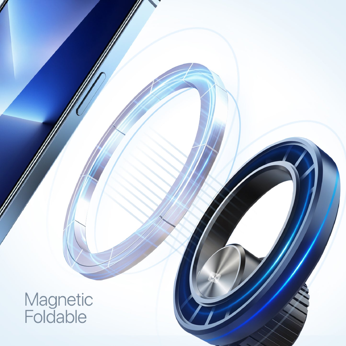 Lycka Clutch D03 – Magnetic Dashboard & Windshield Mount with Multi-Angle Flexibility