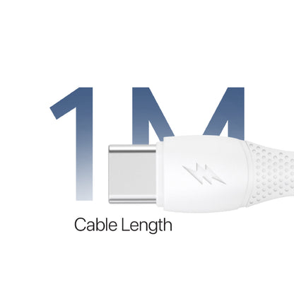 Lycka Cord Lite Type-C Cable – 1 Meter Fast Charging & Data Sync Cable with Durable PE + Silicone Build