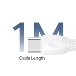 Lycka Cord Lite Type-C Cable – 1 Meter Fast Charging & Data Sync Cable with Durable PE + Silicone Build