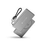 Lycka MagSafe mini 5000 mAh Power Bank, Lighting and Type-C Input, Lighting and Type-C Output, Wireless Output, Li - Polymer Battery