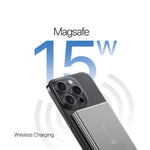 Lycka MagSafe mini 5000 mAh Power Bank, Lighting and Type-C Input, Lighting and Type-C Output, Wireless Output, Li - Polymer Battery