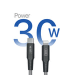 Lycka P Cord i30 – 30W PD Fast Charging Cable for iPhone (1.5M, Type-C to Lightning)