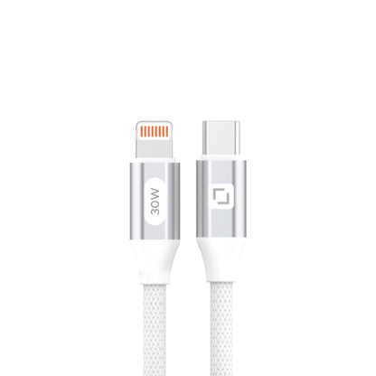 Lycka P Cord XTRA30 – 30W Fast Charging Type-C to Lightning Cable (2M, White)