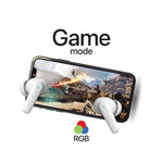 Lycka RGB TWS Buds ENC Plus ANC, 30dB Active Noise Cancellation, Washable and Sweat resistant to Dust and Waterproof (IPX4), 400 mAh Battery