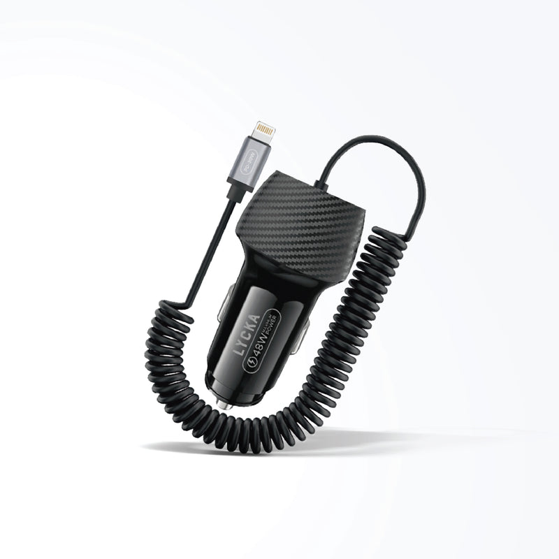 Lycka Rocket PD48 Plus, USB to Lighting, 1.8 Meter Cable, Quick Charge, Max 48W Output