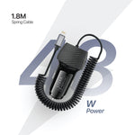 Lycka Rocket PD48 Plus, USB to Lighting, 1.8 Meter Cable, Quick Charge, Max 48W Output