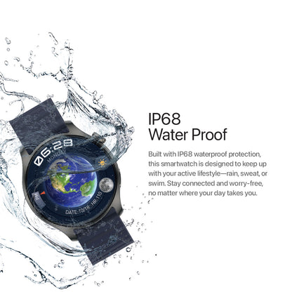Lycka Smarto Amo – Premium AMOLED Smartwatch with IP68 Waterproofing, 1.43" Display & 1GB Flash Storage
