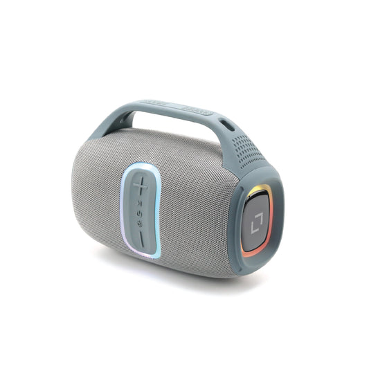 Lycka Thunder Box Speaker, Bass UP2.0 Hi-Fi Stereo 78mm Speaker size, RGB lights, 3600 mAh Battery (Black)