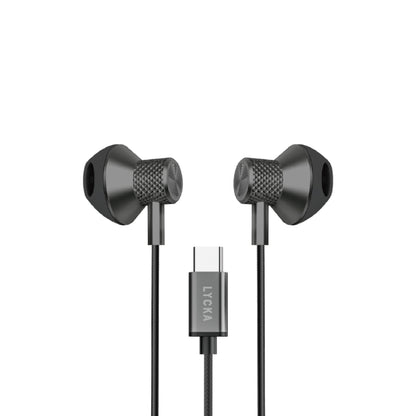 Lycka Wave Mini C7300 – Wired Type-C Earphones with 10mm Drivers, High Sensitivity Audio, and 120cm Tangle-Free Cable