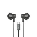 Lycka Wave Mini C7300 – Wired Type-C Earphones with 10mm Drivers, High Sensitivity Audio, and 120cm Tangle-Free Cable