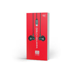 Lycka Wave Mini C7300 – Wired Type-C Earphones with 10mm Drivers, High Sensitivity Audio, and 120cm Tangle-Free Cable